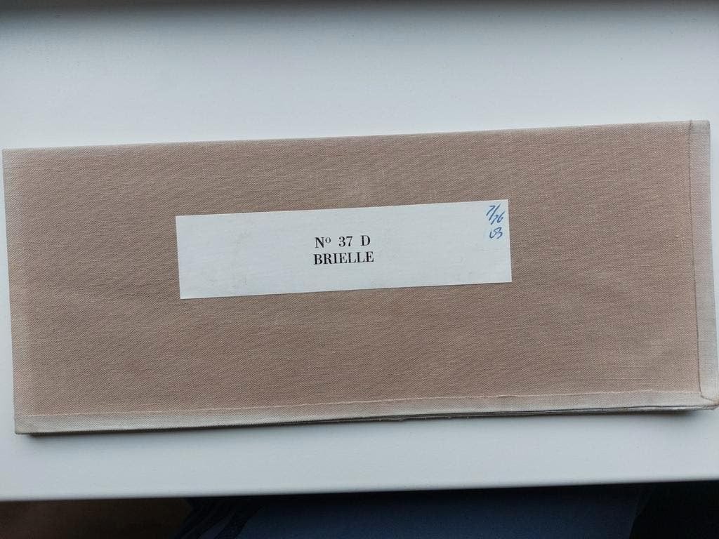 37D Brielle Heenvliet Botlek Maassluis Geervliet Stafkaart, Ophalen of Verzenden, 1800 tot 2000, Nederland, Departement van Defensie