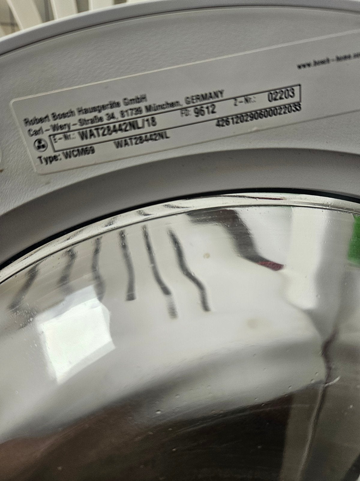 Bosch Serie 6 VarioPerfect Wasmachine - 8 kg, 1200 tot 1600 toeren, 8 tot 10 kg, Ophalen of Verzenden, Zo goed als nieuw