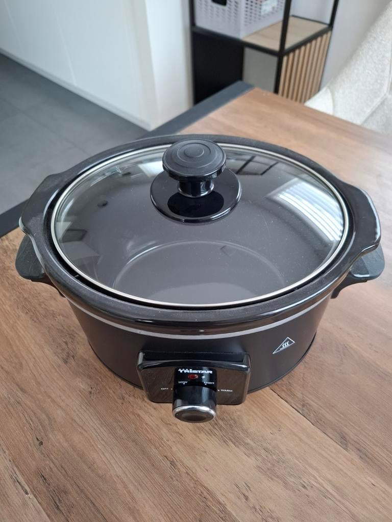Nieuwe slowcooker 3,5 L, Witgoed en Apparatuur, Slowcookers, Ophalen, Nieuw
