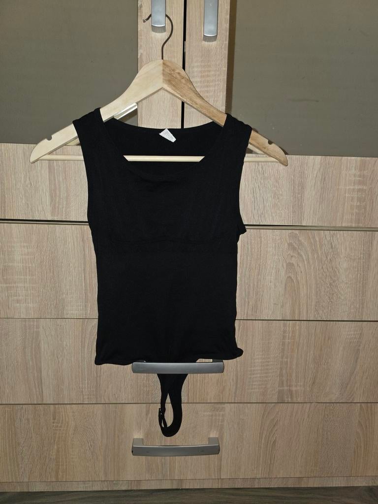 Body, Ophalen of Verzenden, Zo goed als nieuw, Zwart, Zonder mouw