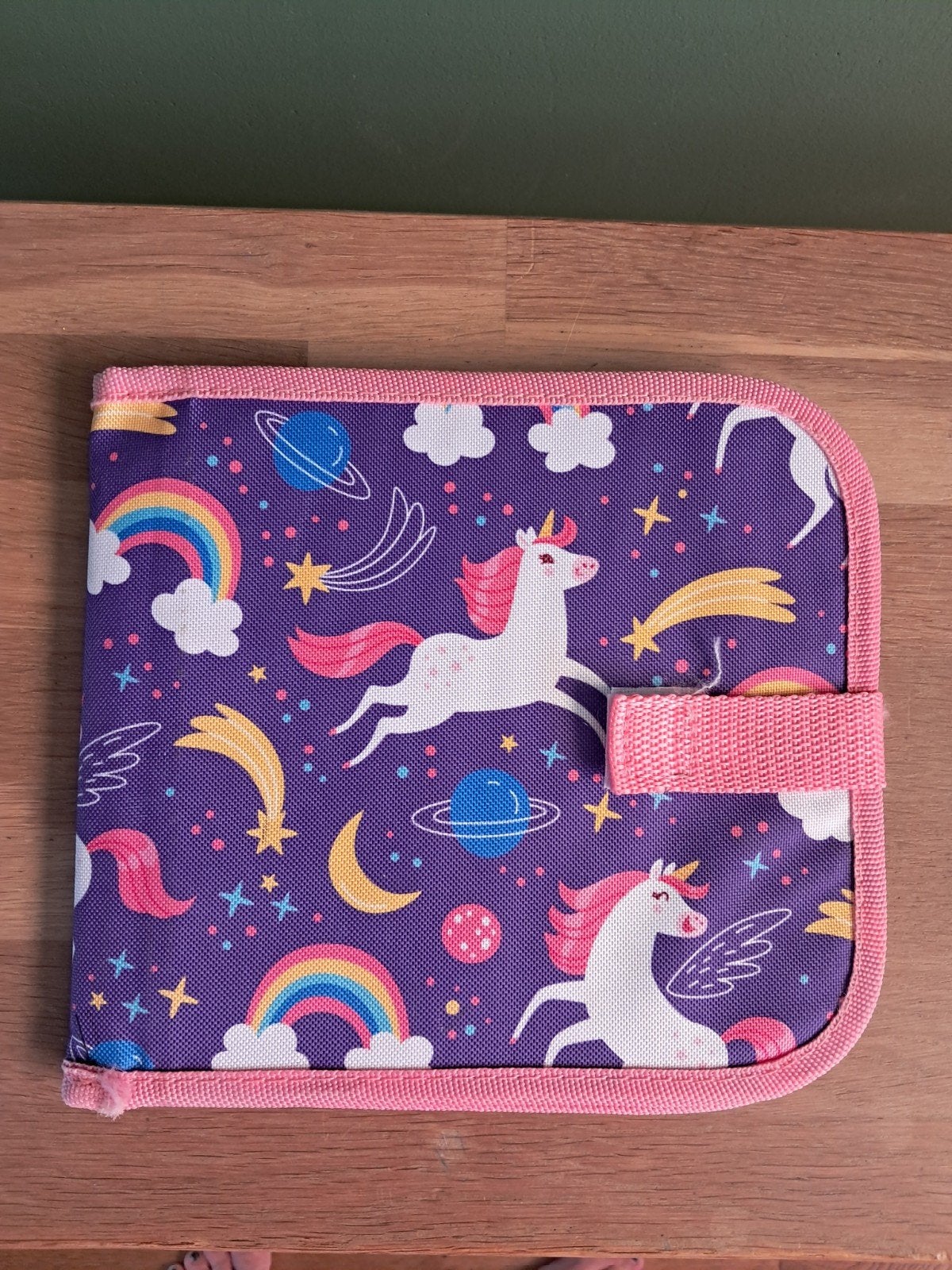 De Groene Merel unicorn uitwisbaar krijtbord mapje vakantie!, Kinderen en Baby's, Ophalen of Verzenden