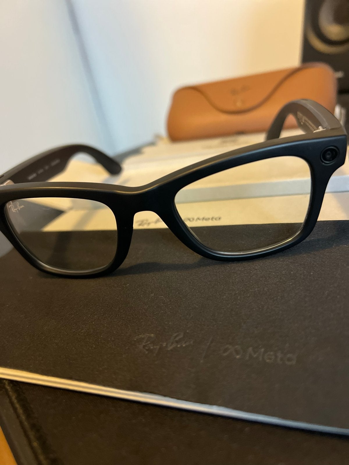 Ray-Ban Wayfarer Gen 2 Smartbril met Meta-technologie, Zwart, Ophalen of Verzenden, Zo goed als nieuw, Ray-Ban