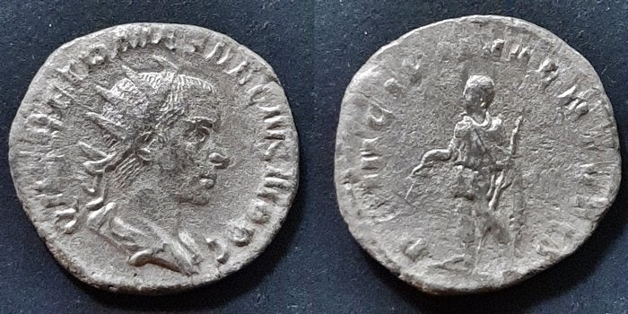 Herrenius Etruscus (251), Sear 2743, Verzenden, Overige landen, Zilver