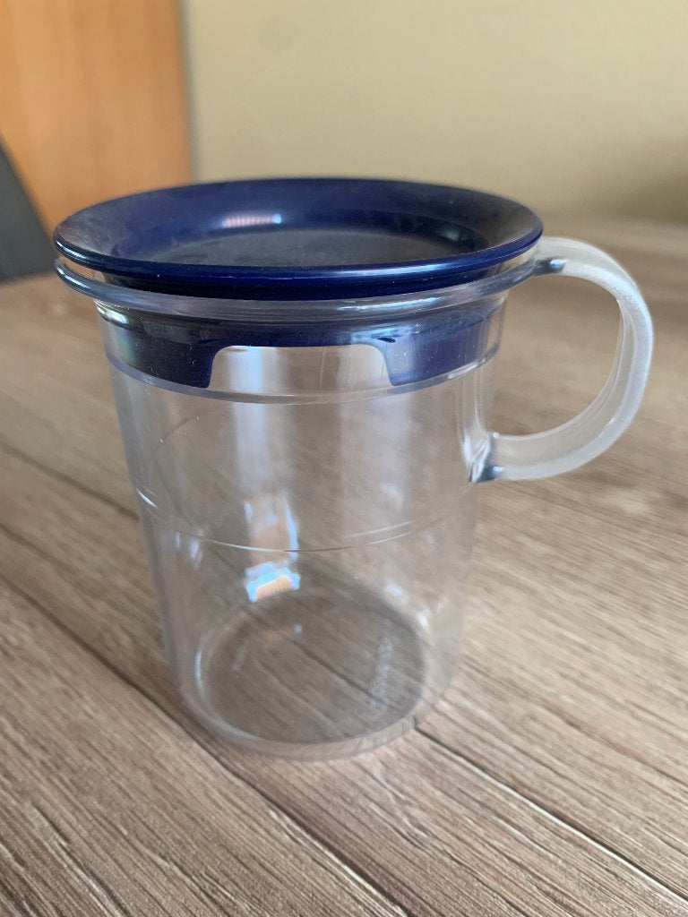 tupperware, Blauw, Overige typen, Ophalen of Verzenden, Zo goed als nieuw
