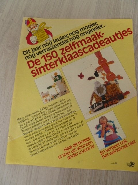 Sinterklaas: 150 zelfmaak-(sinterklaas) cadeautjes., Diversen, Ophalen of Verzenden, Nieuw