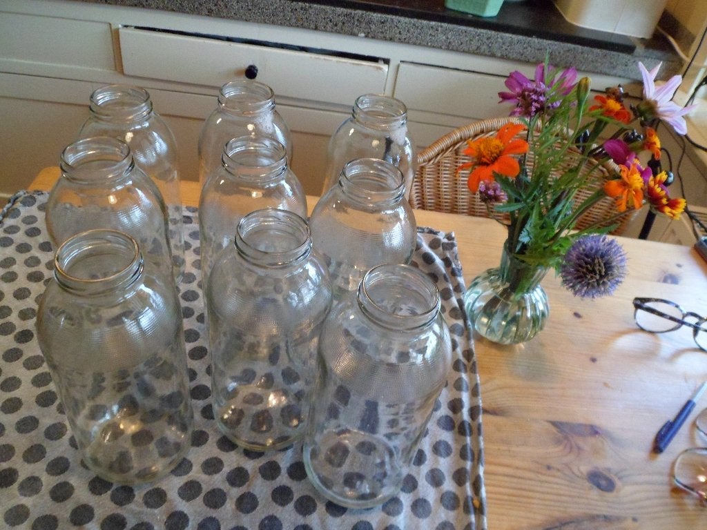 sapfles  liter fles, Ophalen, Gebruikt, Overige thema's, Overige typen