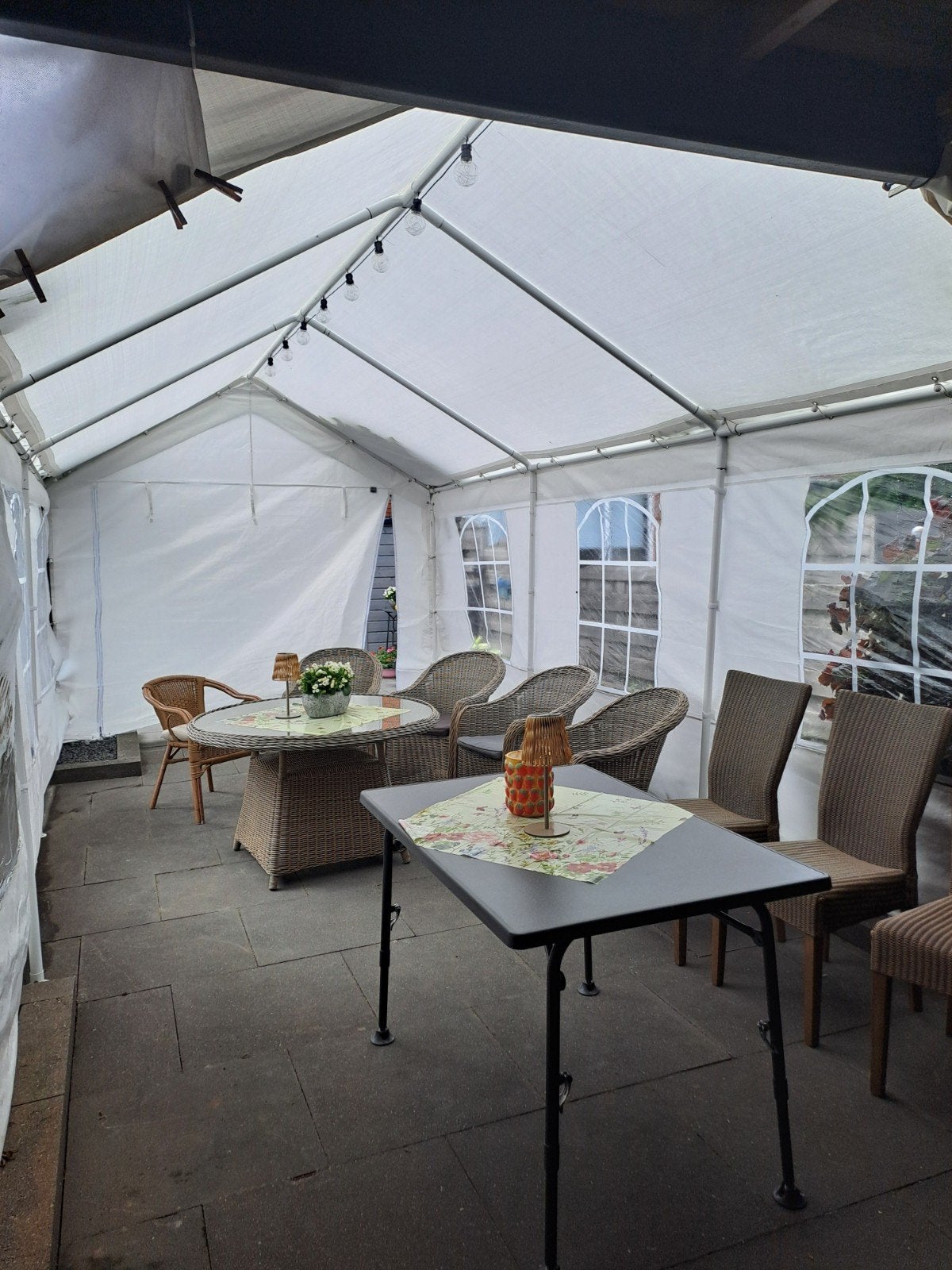 Partytent, Tuin en Terras, Partytenten, Gebruikt, Opvouwbaar, Partytent, Minder dan 4 meter