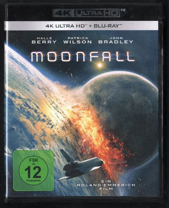 Moonfall. Blu-ray 4K UHD HDR., Cd's en Dvd's, Blu-ray, Film, Science Fiction en Fantasy, Duits, Ophalen of Verzenden