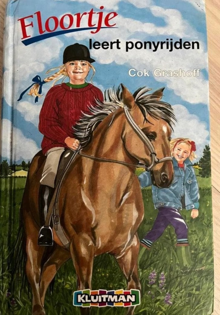 Floortje leert ponyrijden  Auteur: Cok Grashoff, Ophalen of Verzenden, Gelezen