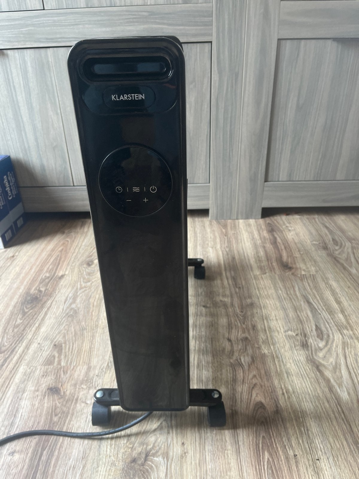 Klarstein elektrische kachel - Zo goed als nieuw, Doe-het-zelf en Verbouw, Verwarming en Radiatoren, Ophalen, Kachel, Minder dan 60 cm