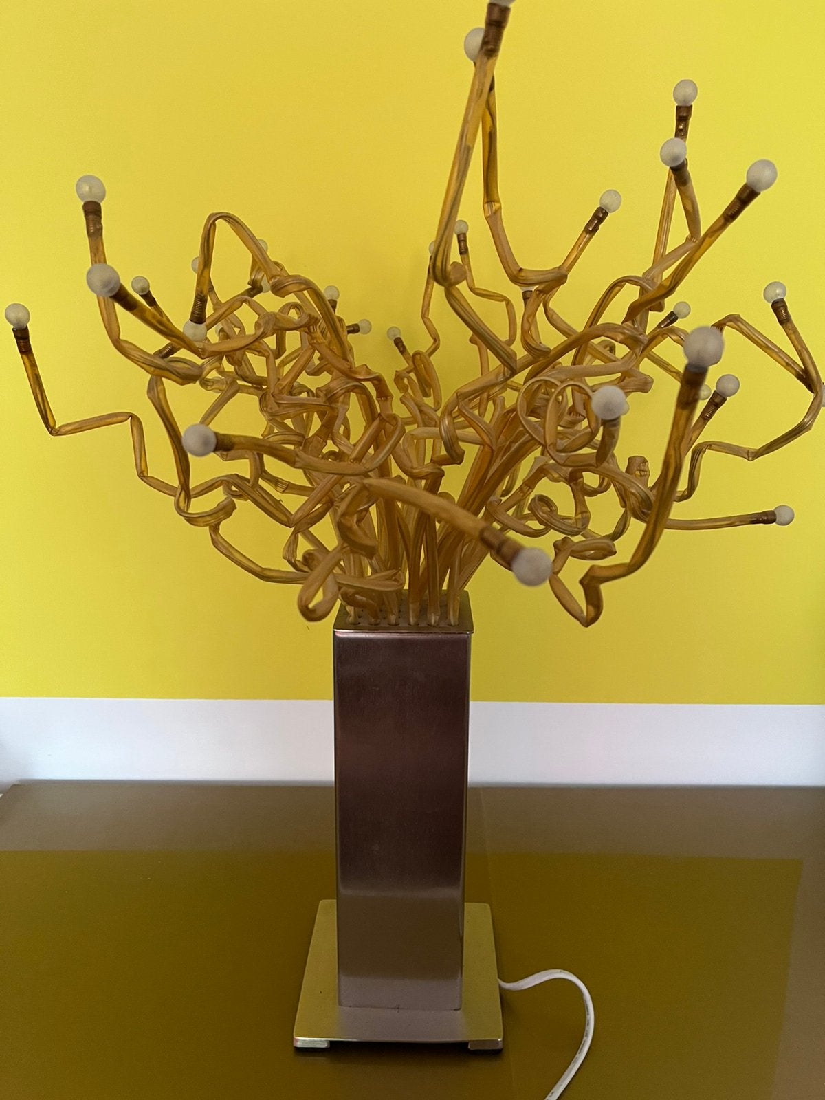 STRANNE. —  MEDUSA. —  TAFELLAMP.  —1990., Ophalen of Verzenden, Zo goed als nieuw, Kunststof, Minder dan 50 cm