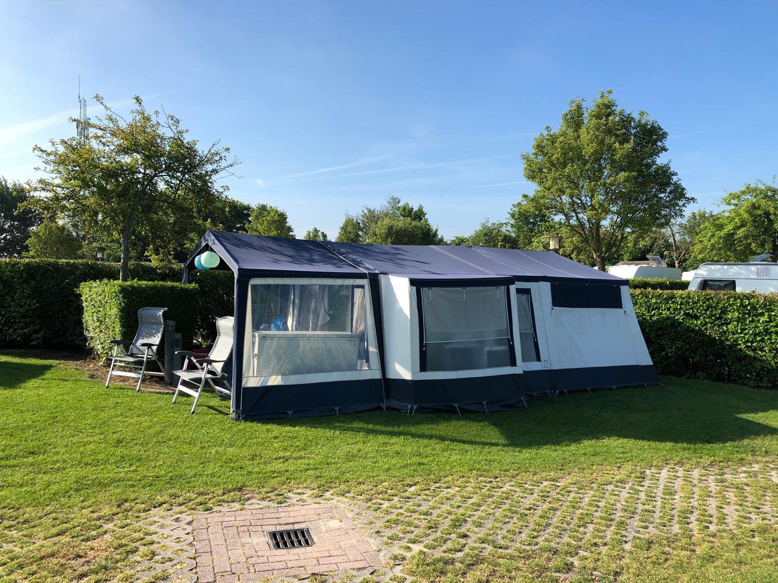 Tenten en stokken Roadmaster Family S, Caravans en Kamperen, Tenten, Ophalen, Gebruikt