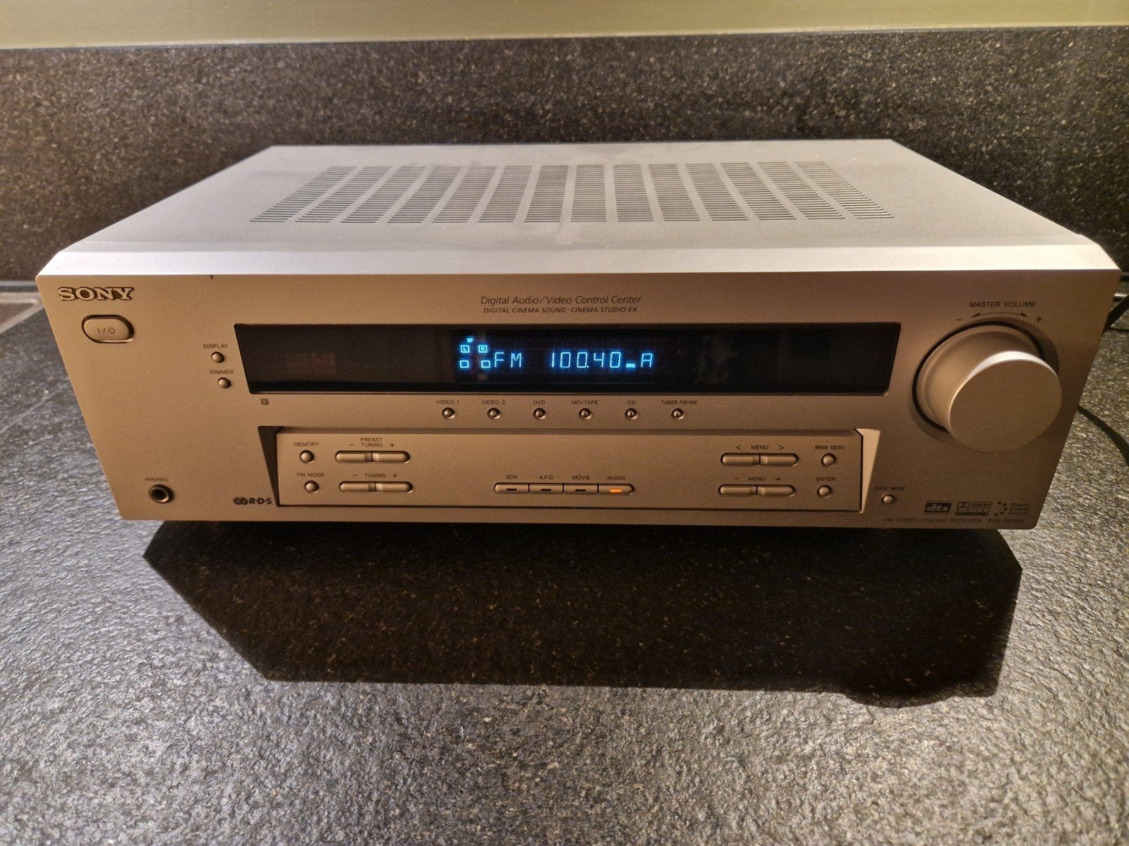 Sony STR-DE495 FM/AM Receiver Tuner, Ophalen of Verzenden, Gebruikt, Analoog