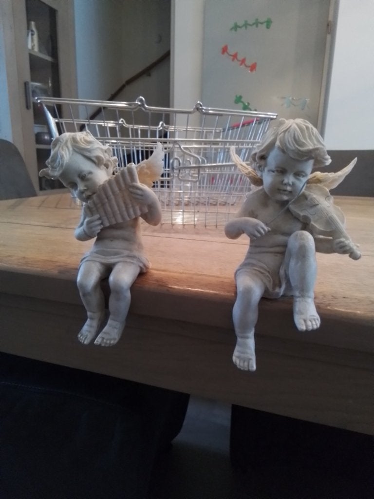 Engel beeldjes, Ophalen of Verzenden, Gebruikt, Religie