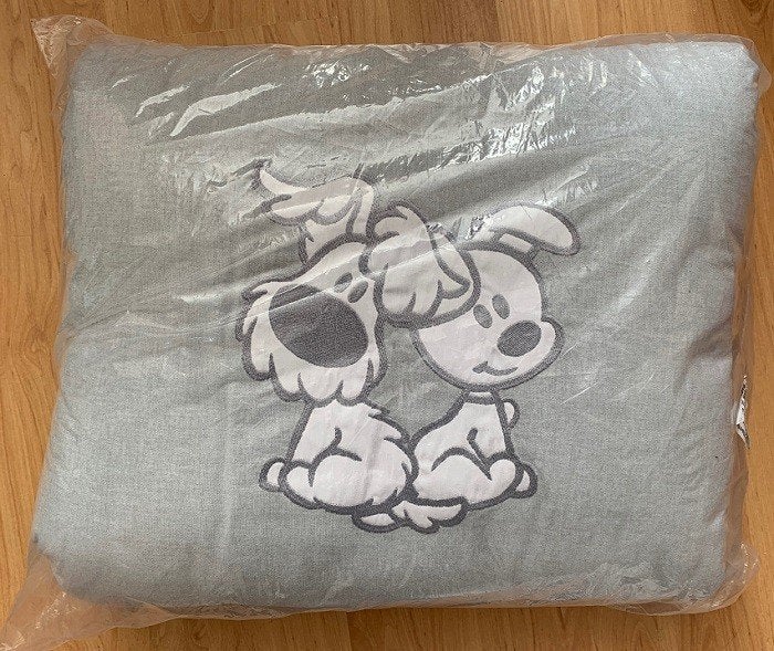 Boxkleed Woezel en Pip, Ophalen, Nieuw, Rechthoekig, Boxkleed