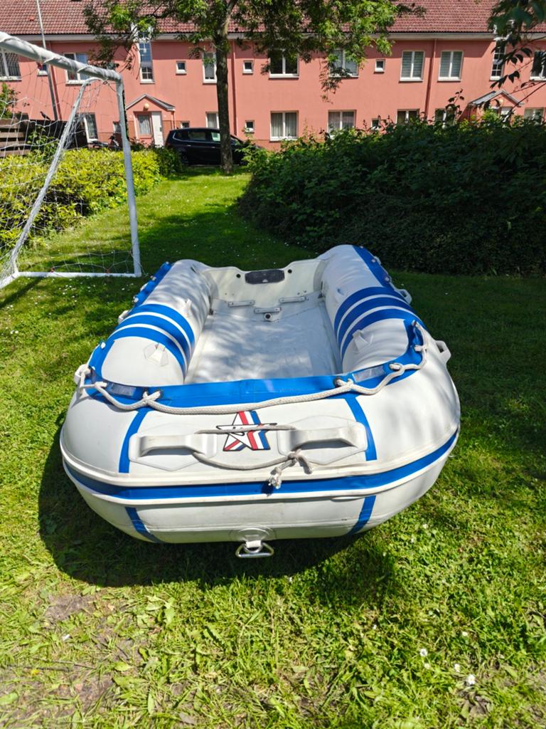 Lodestar NS 350 (TriMax) + Parsun 15 pk kortstaart, Ophalen