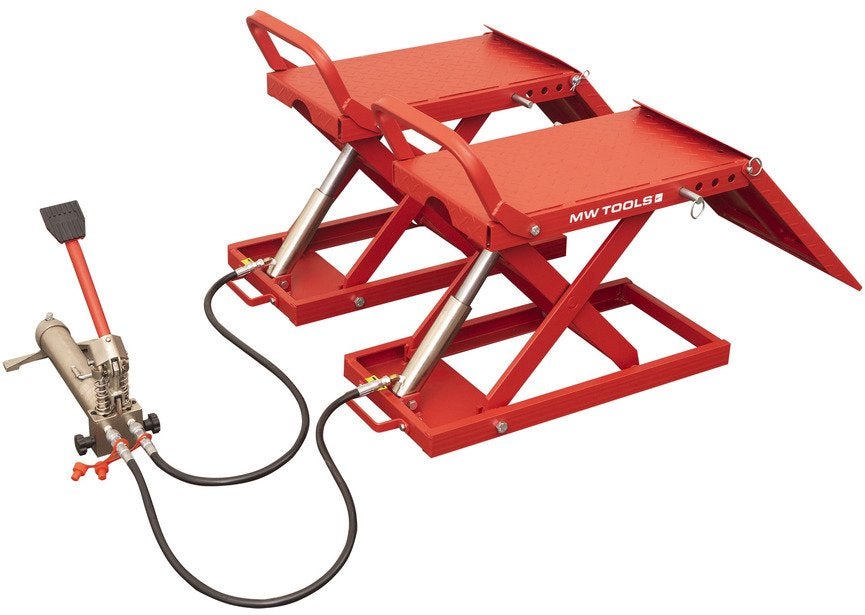 Mobiele autolift, hydraulische schaarlift 1,35T 450 mm, Ophalen, Nieuw