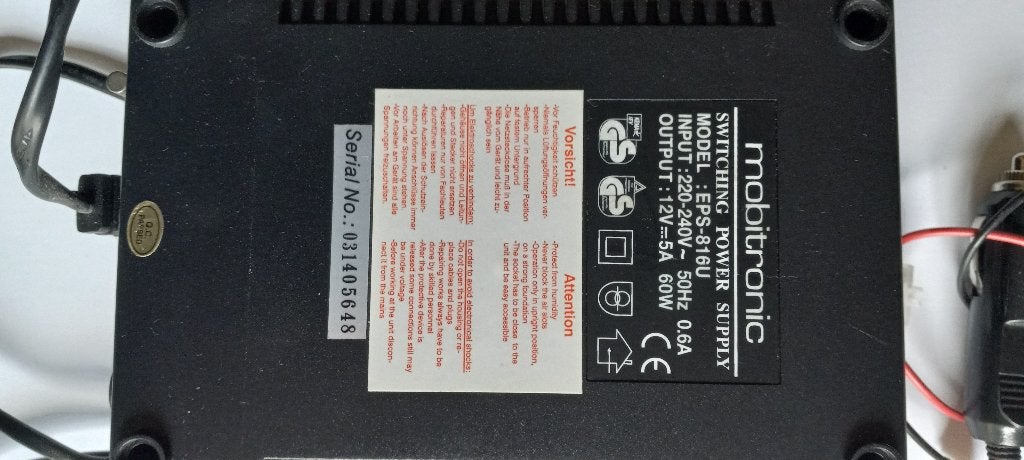 Mobitronic / Waeco gelijkrichter 220V>12V, Ophalen of Verzenden, Gebruikt