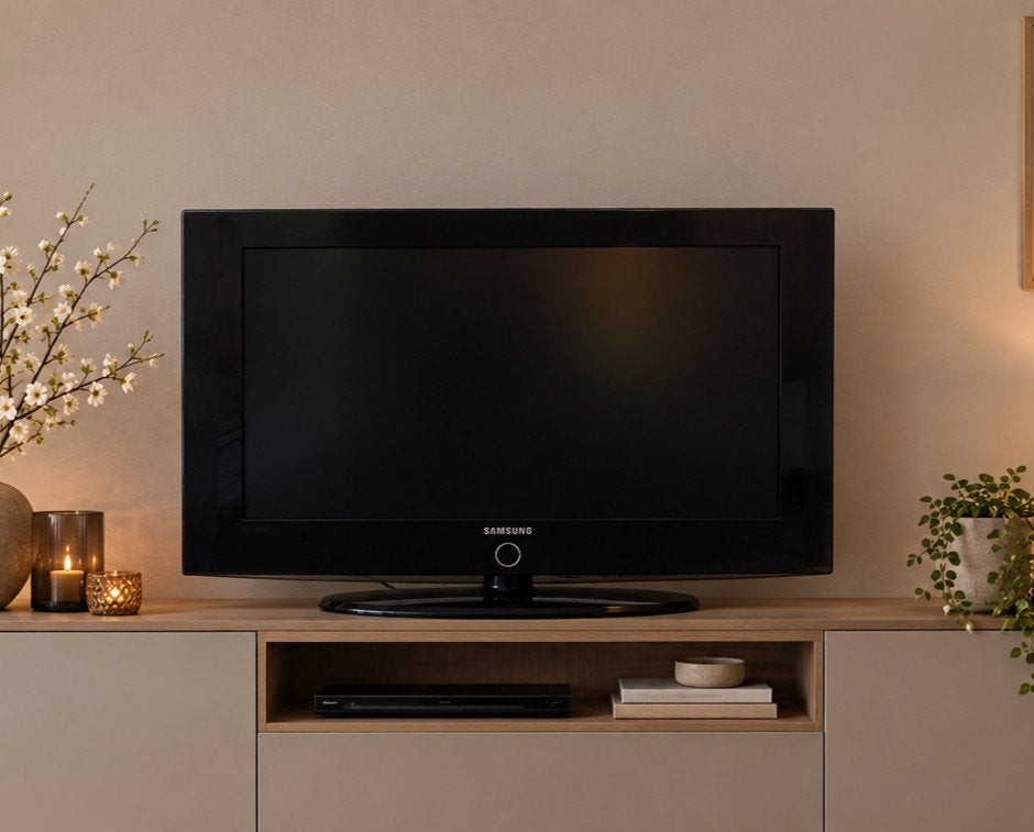 Samsung LCD TV 26 inch met afstandsbediening, Ophalen, Gebruikt, 50 Hz, Samsung