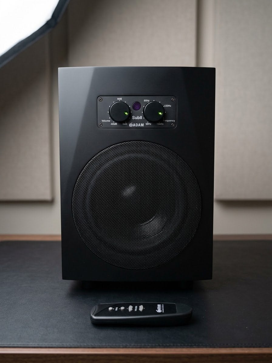ADAM Audio Sub8 Actieve Studio Subwoofer, Ophalen, Zo goed als nieuw
