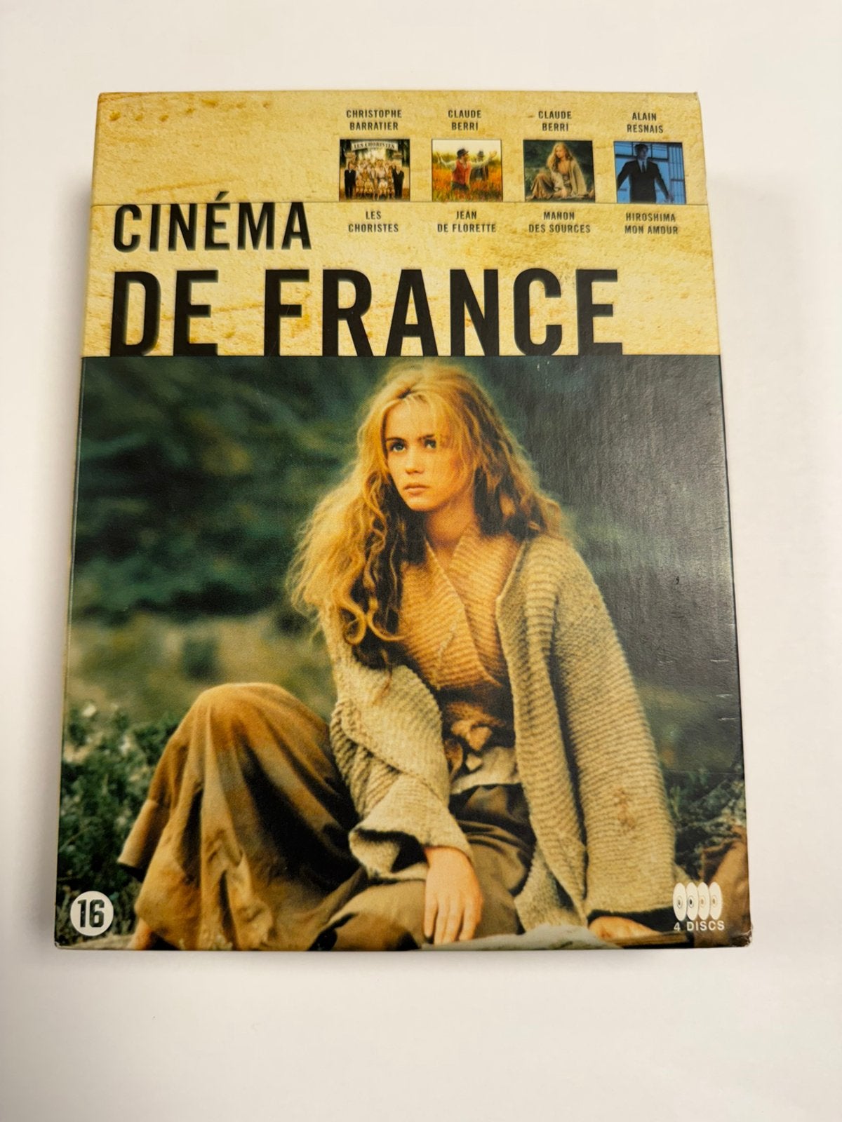 Cinéma de France (boxset) met oa Jean de Florette NL-DVD, Nederlands, Frankrijk, Digipak, Ophalen of Verzenden