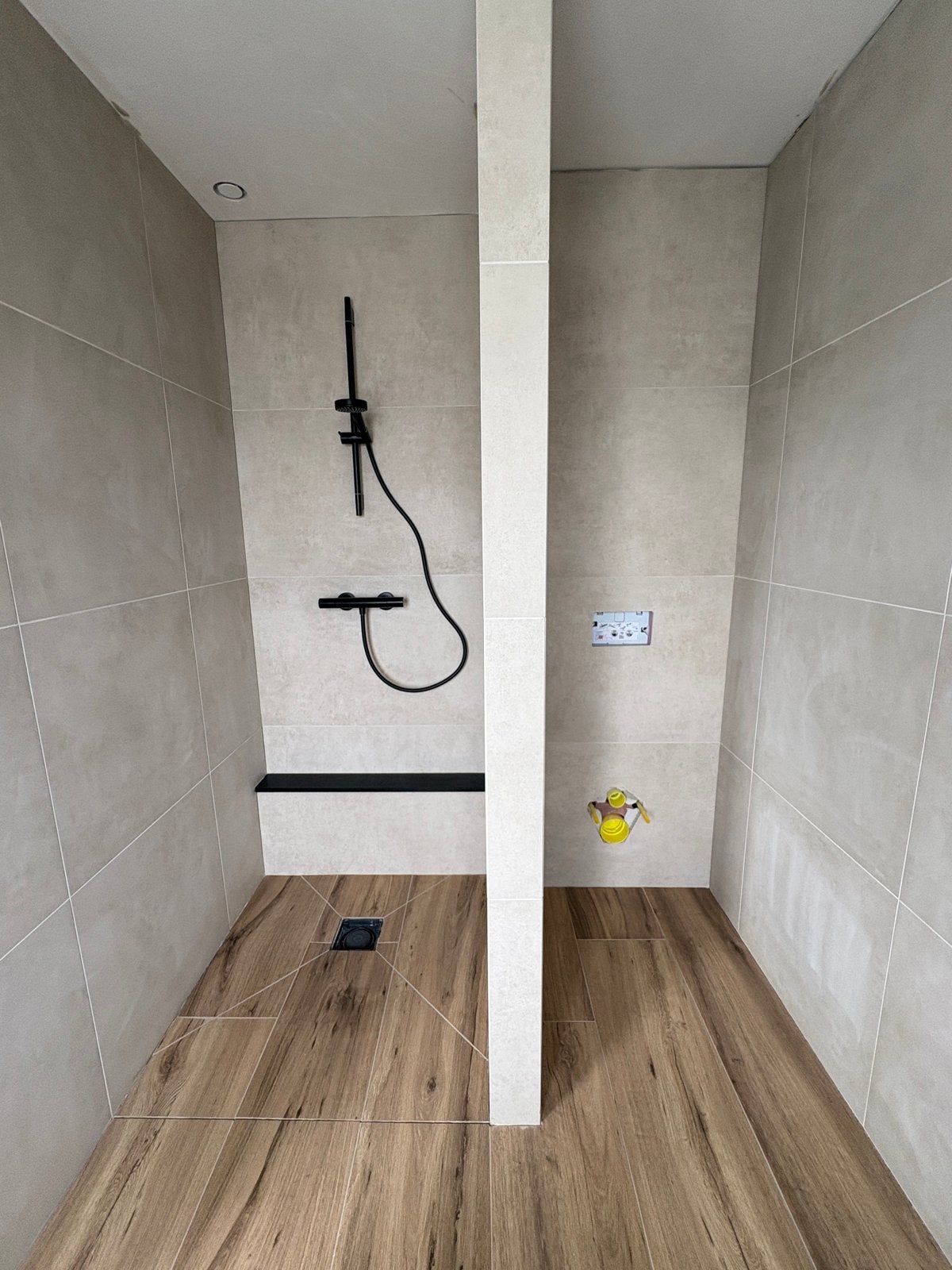 Restpartijtje tegels Manhattan ivoor 120x60 en 60x60 (nieuw), Ophalen, 60 cm of meer, Nieuw, 5 tot 10 m²
