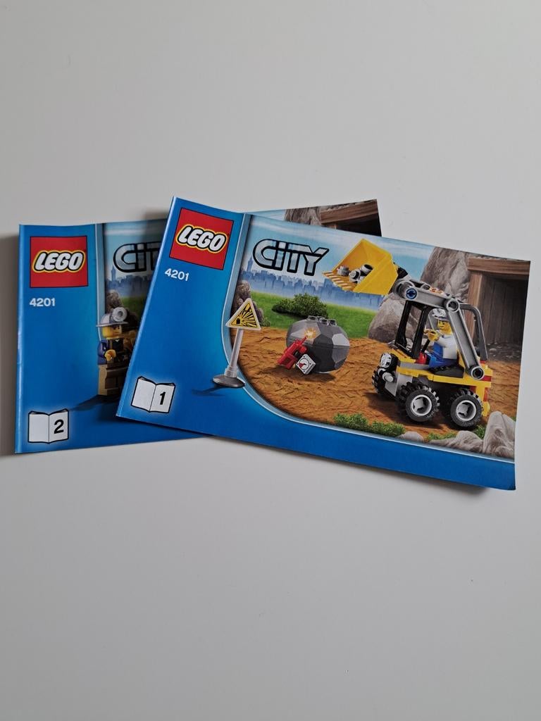 Lego City Mijnlader en Kiepwagen (Set 4201), Compleet, City, Lego, Ophalen of Verzenden