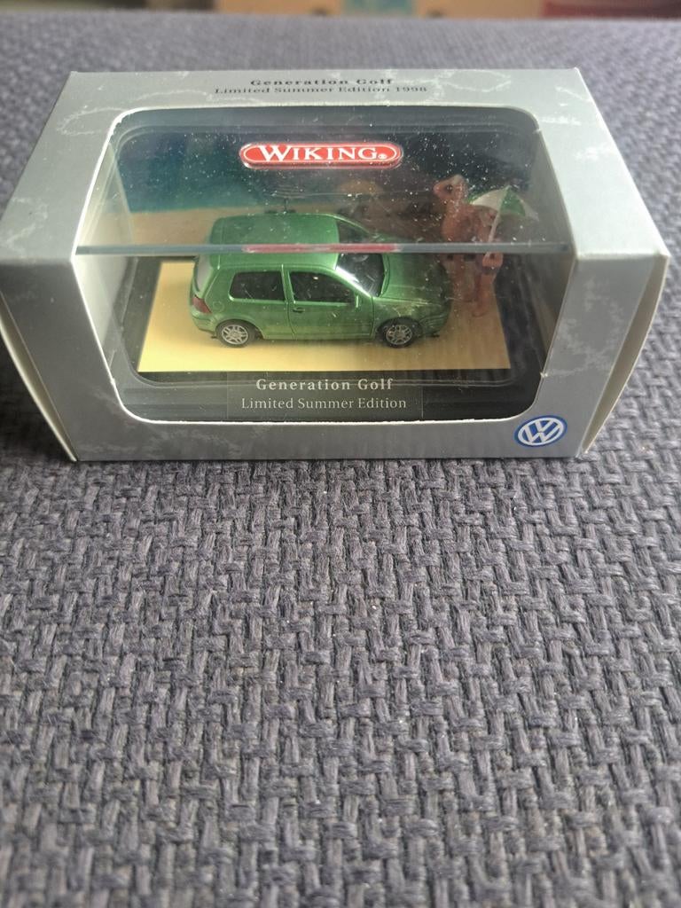 Wiking model golf limited summer edition 1998, Hobby en Vrije tijd, Modelauto's | 1:87, Wiking, Auto, West germany, Wiking