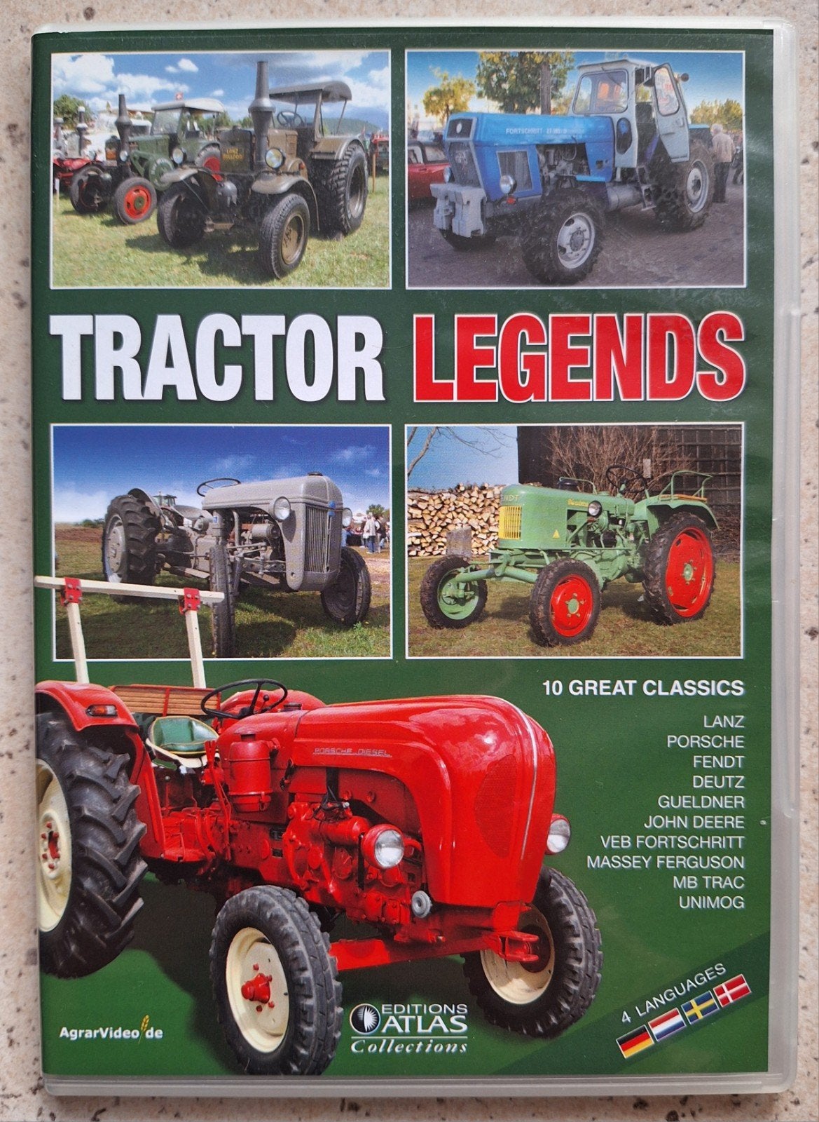 Tractor Legends DVD: 10 Geweldige Klassiekers, Gebruikt, Overige genres, Ophalen of Verzenden, Engels