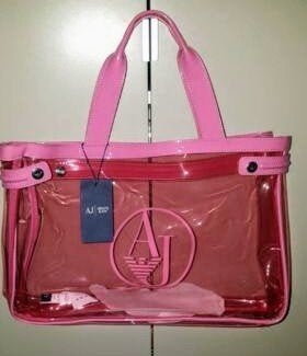 Nieuw Armani set tassen, Verzenden, Nieuw, Roze, Overige typen