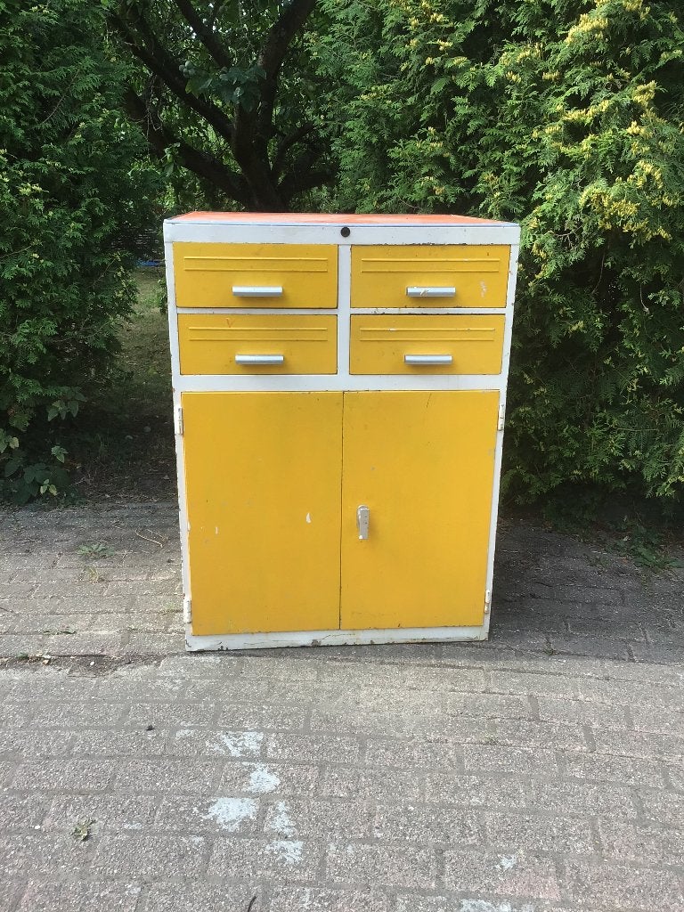 Metalen gereedschapskast, Ophalen, Minder dan 50 cm, Gebruikt, Minder dan 100 cm