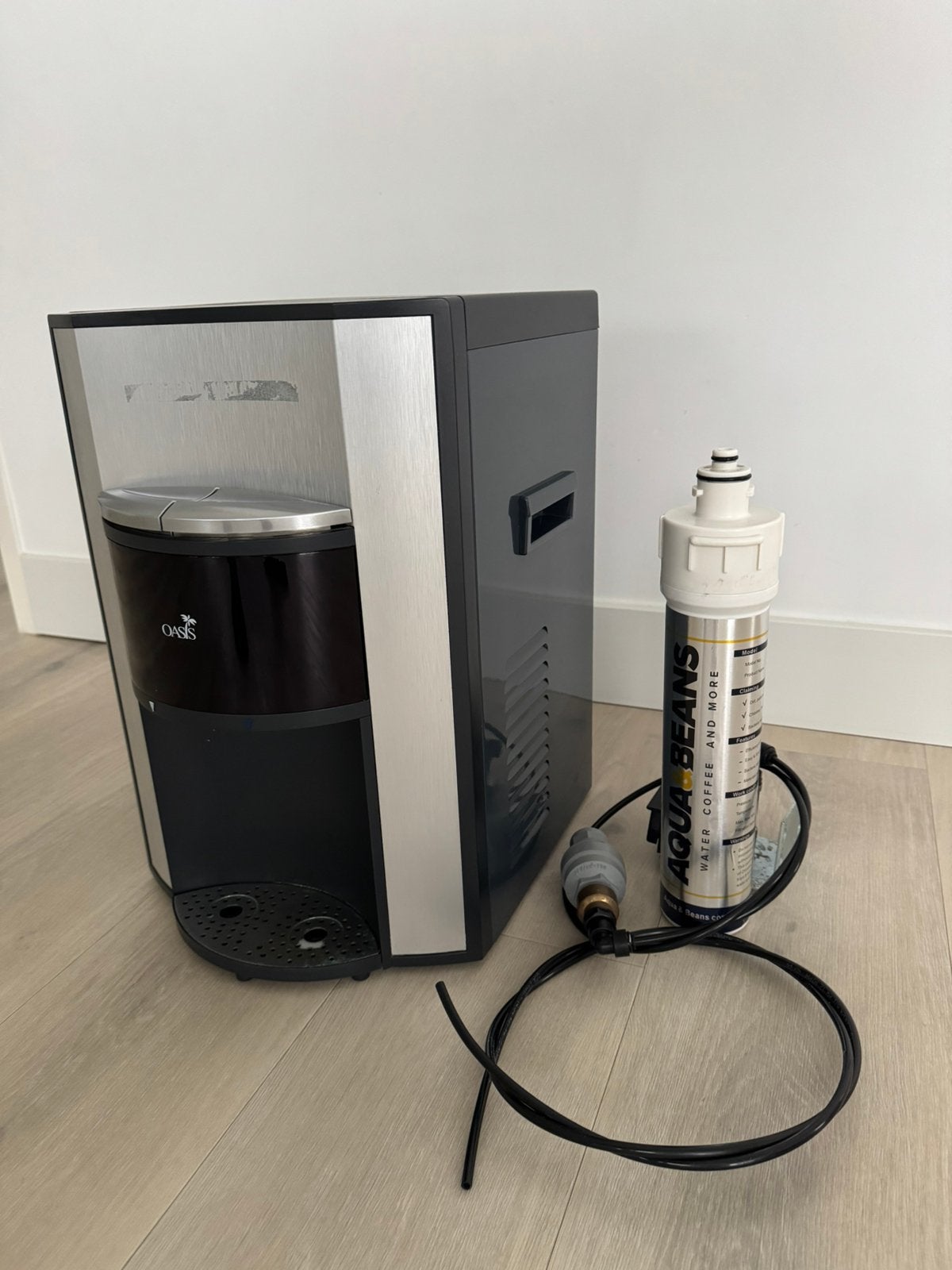 Oasis tafelmodel watercooler/waterkoeler (wateraansluiting), Ophalen of Verzenden, Zo goed als nieuw