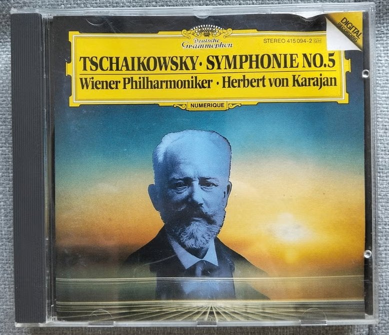 Tschaikowsky - Symphonie no. 5 (Karajan), Ophalen, Romantiek, Zo goed als nieuw, Orkest of Ballet