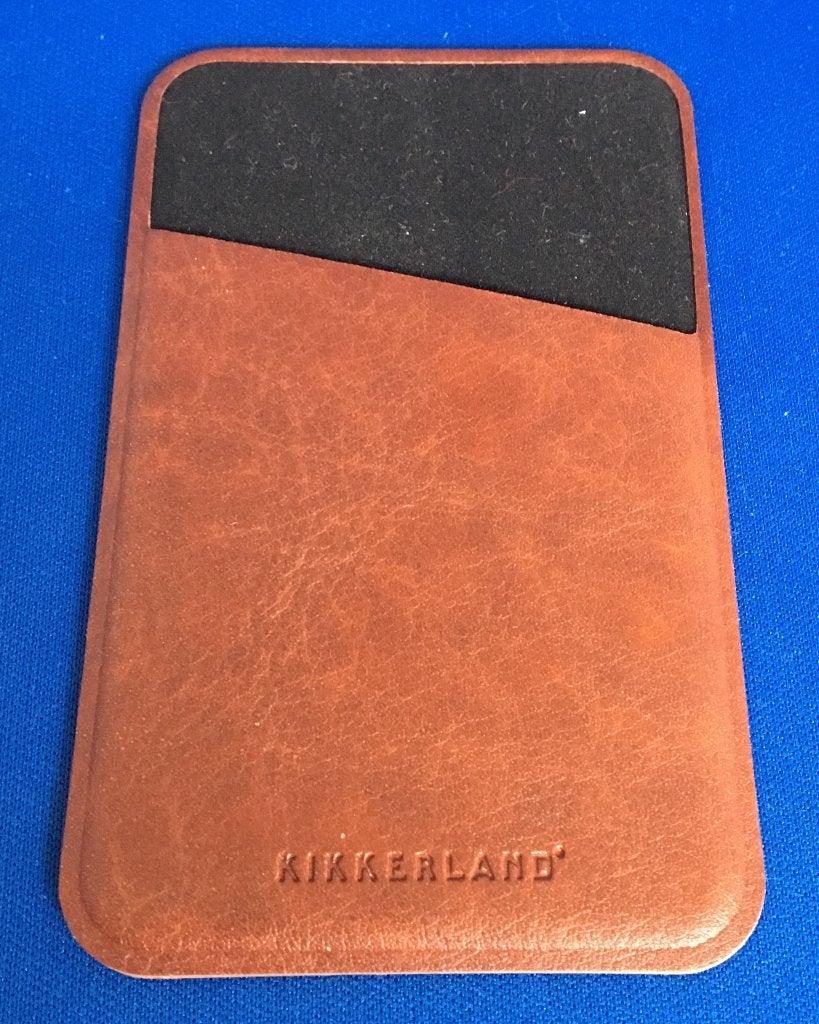 Kikkerland kunstleren smartphone hoes/kaarthouder - NIEUW, Ophalen of Verzenden, Nieuw, Telefoonhanger of Accessoire