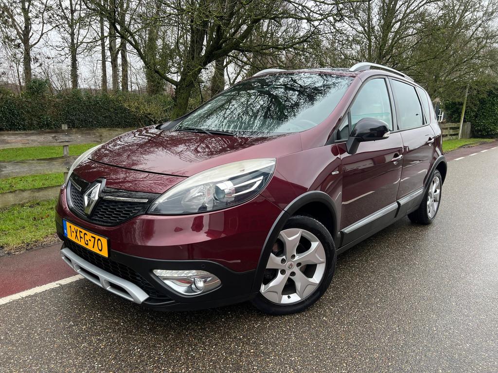 Renault Scénic Xmod 1.2 TCe Bose Navi Pano Trekhaak, Voorwielaandrijving, Euro 5, Gebruikt, Zwart