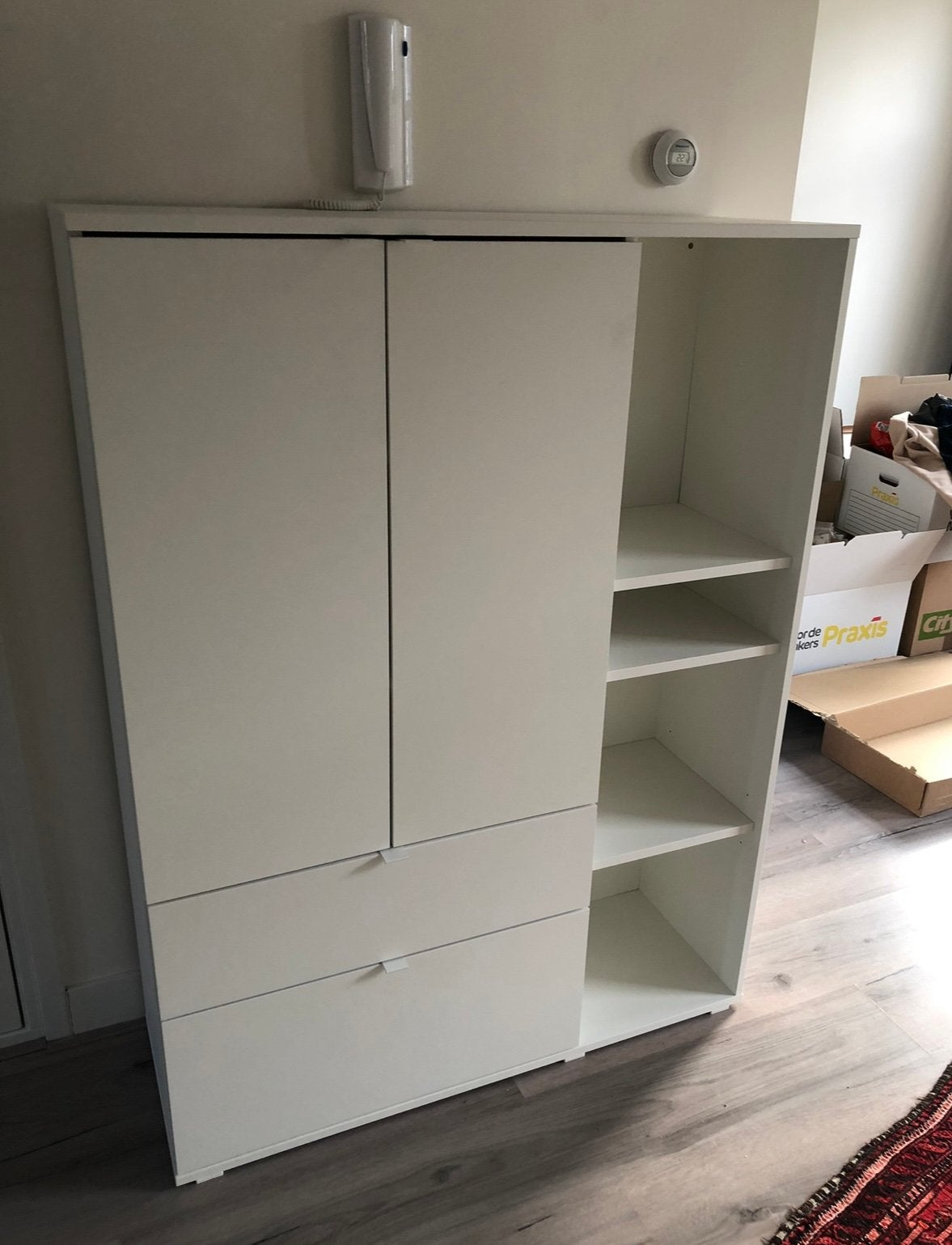 IKEA Vihals Opbergmeubel wit, Ophalen, Gebruikt