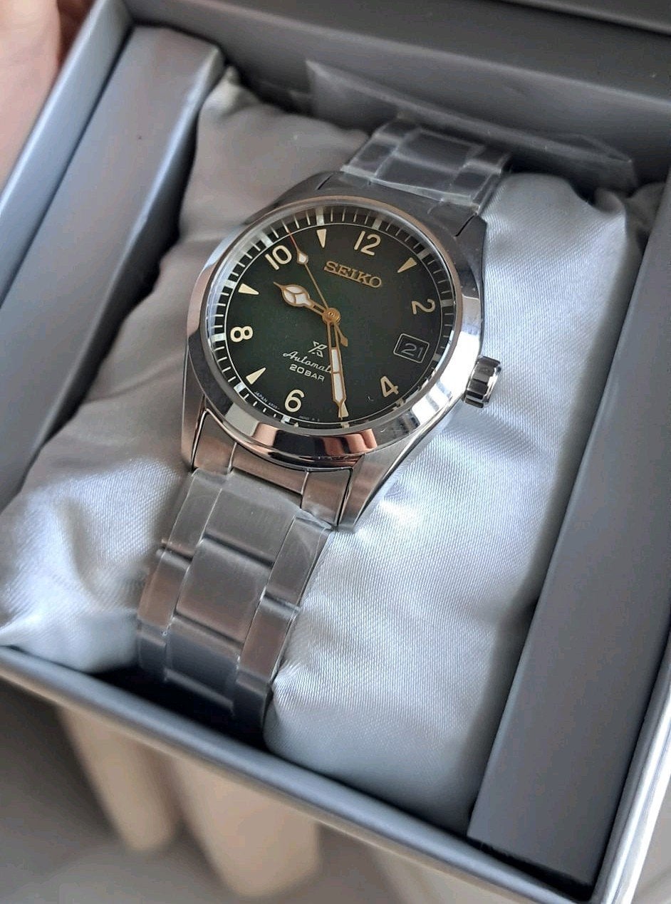 Seiko SPB155J1 horloge nieuw, Staal, Polshorloge, Nieuw, Ophalen of Verzenden
