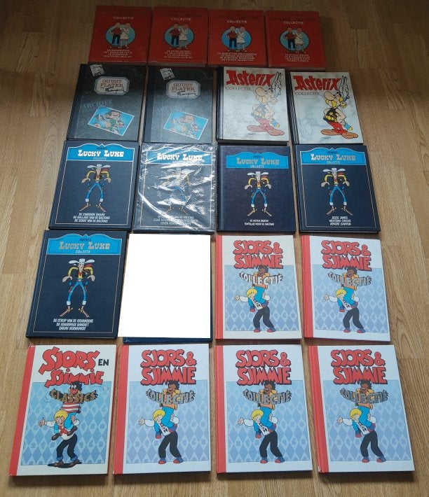 Partij Collectie LEKTURAMA LECTURAMA Suske ASTERIX Lucky SJO, Meerdere stripboeken, Verzenden, Gelezen