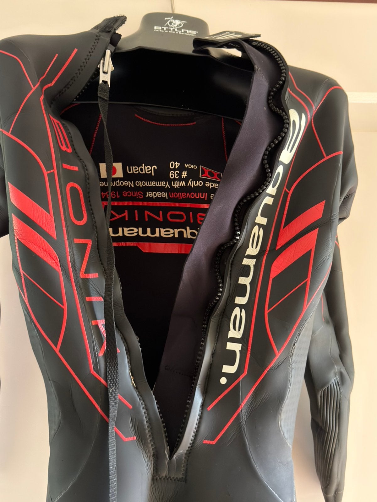 Aquaman Bionik triathlon wetsuit heren maat L, neopreen, Ophalen of Verzenden, Zo goed als nieuw