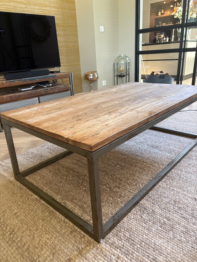 Salontafel, Huis en Inrichting, Ophalen, Gebruikt, 100 tot 150 cm, 50 tot 100 cm