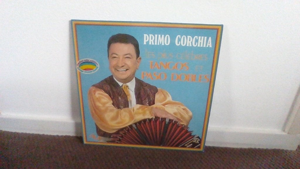 Primo Corchia – Les Plus Célèbres Tangos Et Paso Dobles, LP, Ophalen of Verzenden, Zo goed als nieuw, Tango