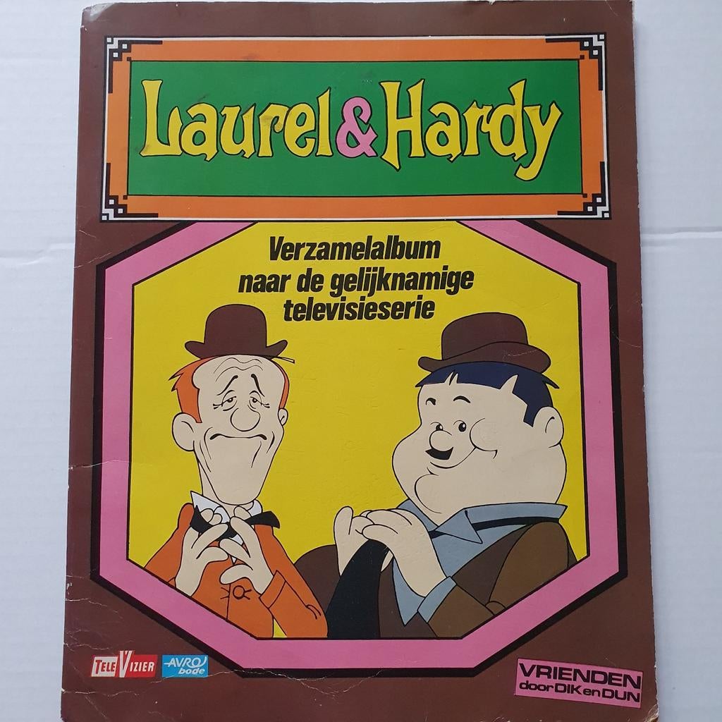 Verzamelplaatjes albumLaurel en Hardy uitgave van Televizier, Ophalen of Verzenden, Gelezen