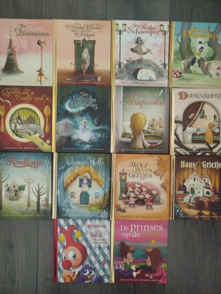 EFTELING GOUDENBOEKJES COLLECTIE €10 COMPLEET, Verzamelen, Ophalen of Verzenden, Zo goed als nieuw, Overige typen