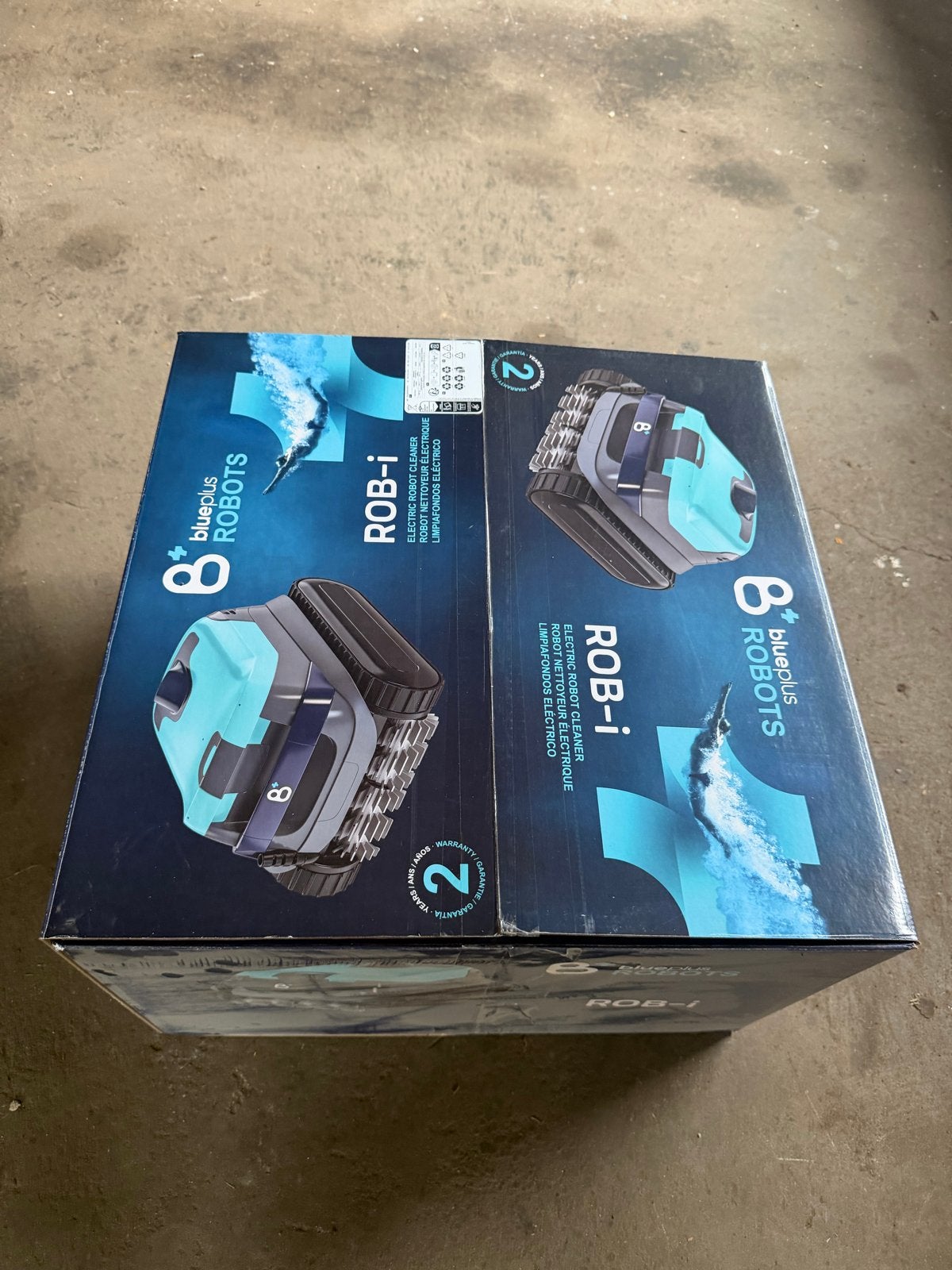 Blueplus Robots ROB-i Zwembadrobot - Nieuw in doos, Minder dan 80 cm, Overige typen, Rond, Nieuw