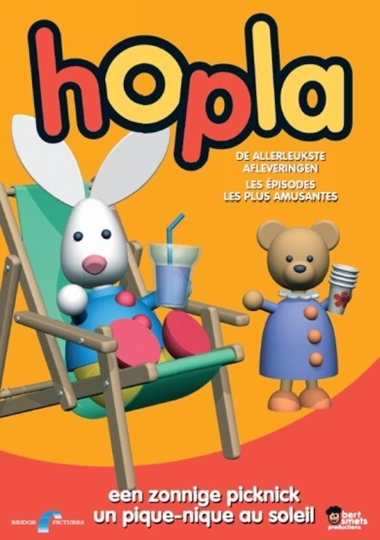 DVD Hopla - Een Zonnige Picknick, Avontuur, Alle leeftijden, Tv-serie, Ophalen of Verzenden