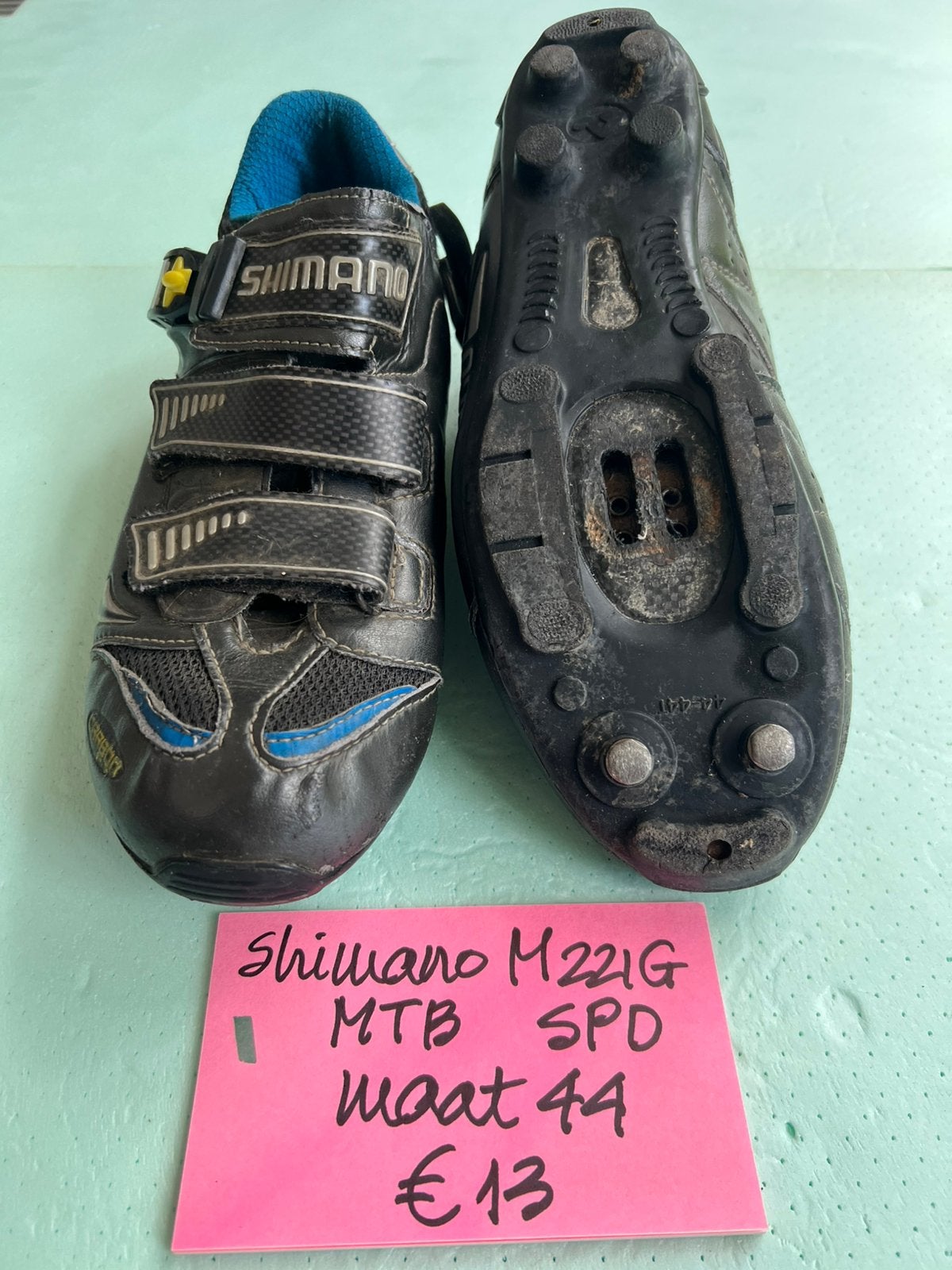 t.k.Shimano M221G MTB schoenen SPD maat 44, Ophalen, Gebruikt, Overige maten, Schoenen