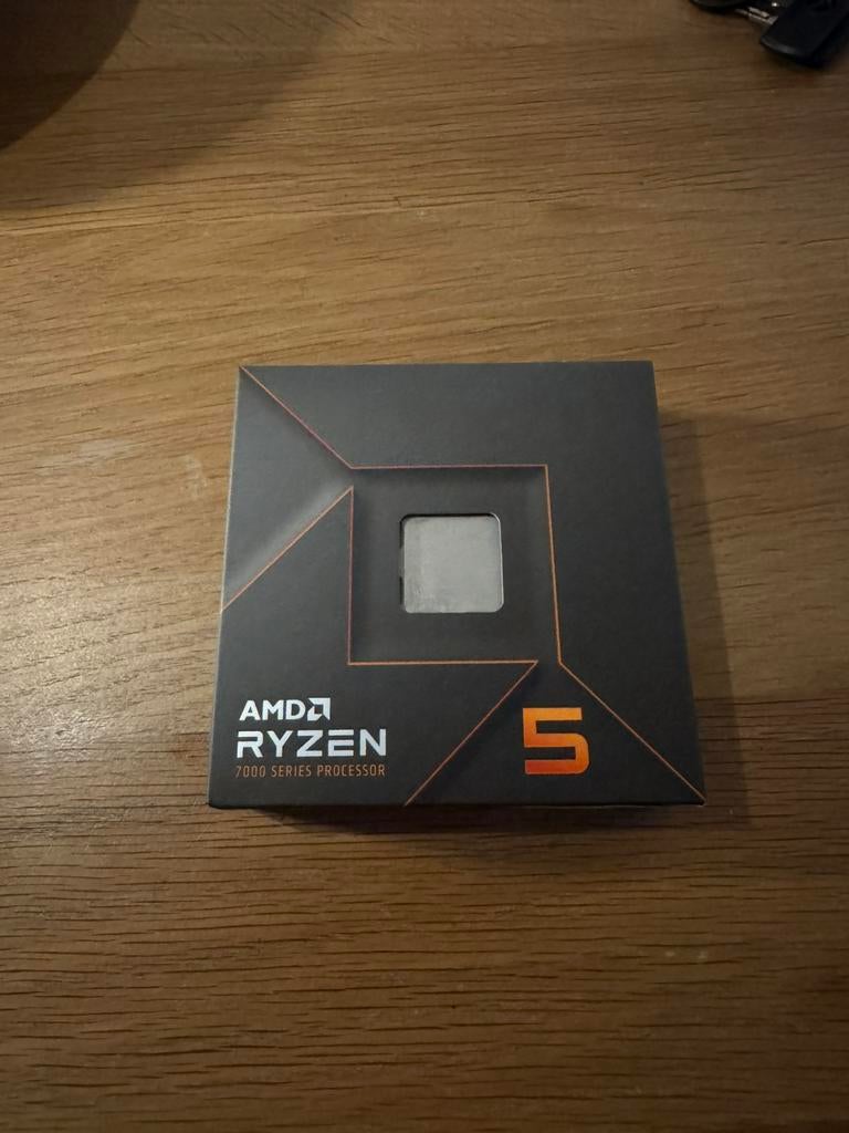 Ryzen 5 7600x in doos, 6-core, Zo goed als nieuw, 4 Ghz of meer, Am5