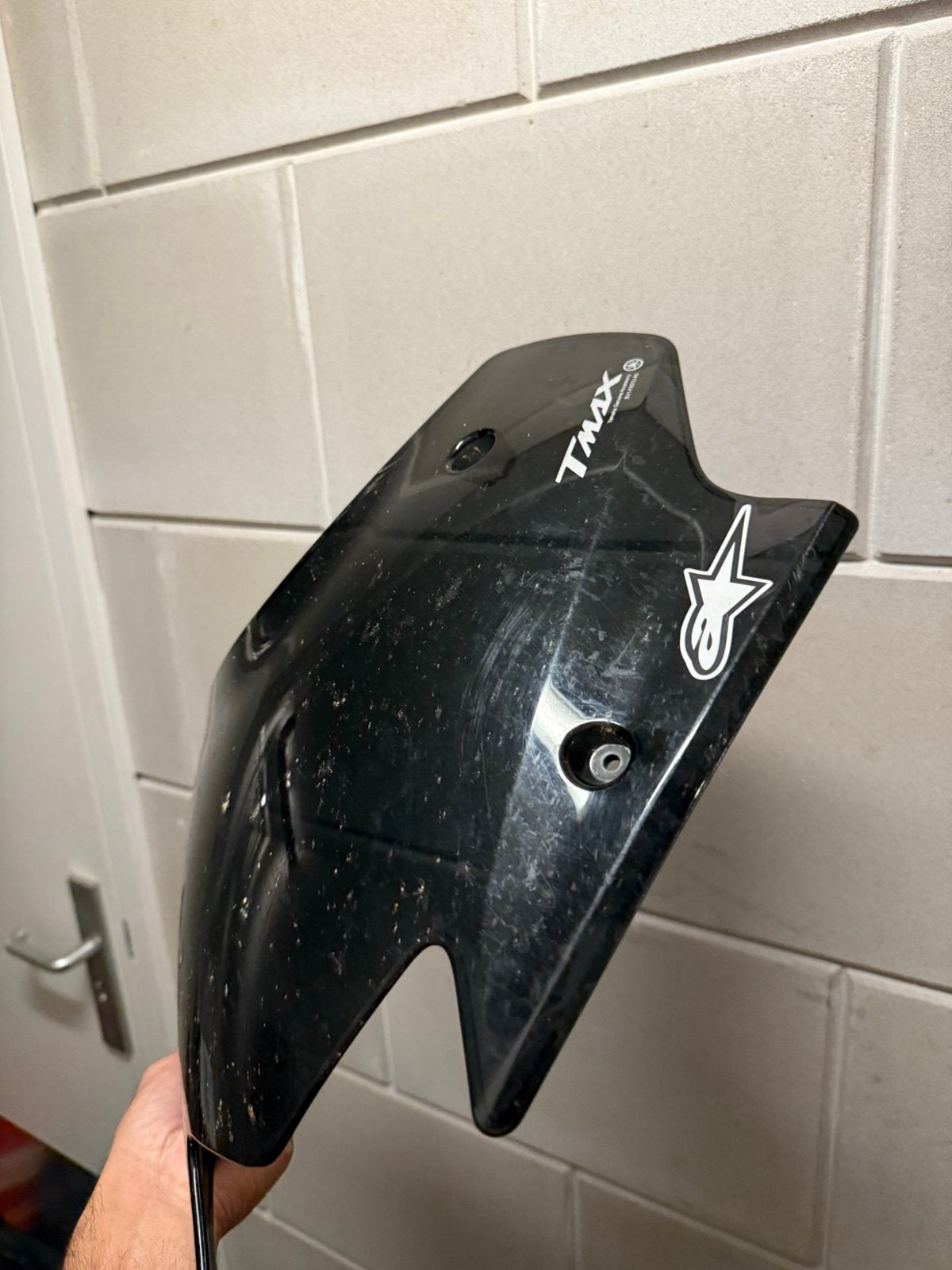 Yamaha tmax 530 of 560 kort zwart windscherm, Ophalen of Verzenden