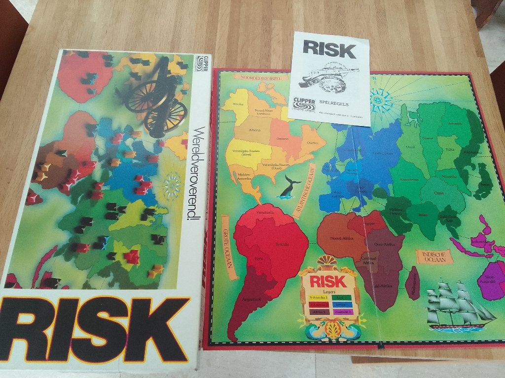 spel risk, Ophalen of Verzenden, Zo goed als nieuw