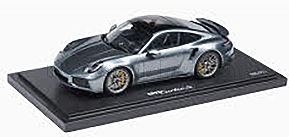 Spark 1:18 Porsche 992-2 Turbo S Vanadium Grey, Ophalen of Verzenden, Nieuw, Auto, Overige merken